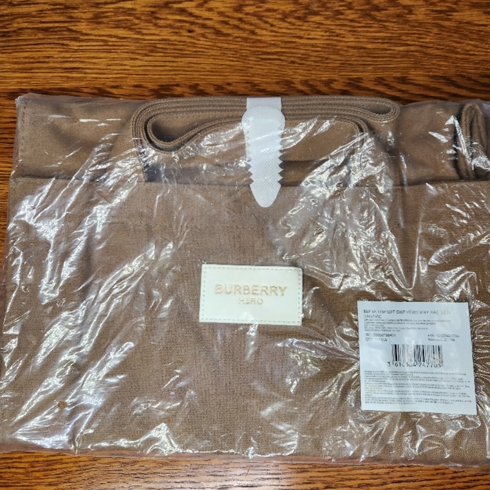 Burberry Beauty Canvas Tote Bag